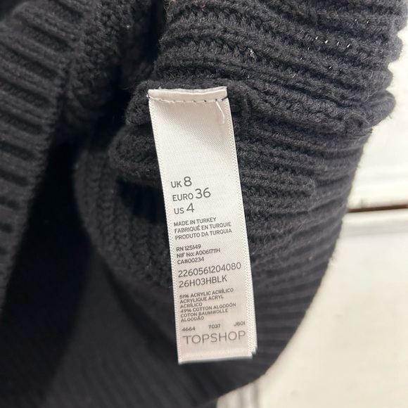 Topshop Knit Sweater Crop - Picture 5 of 5